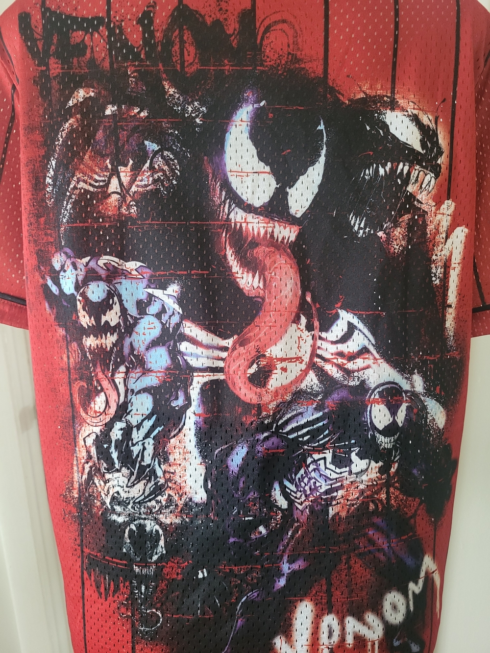 Venom Stripe Baseball Jersey - Picture 7 of 8